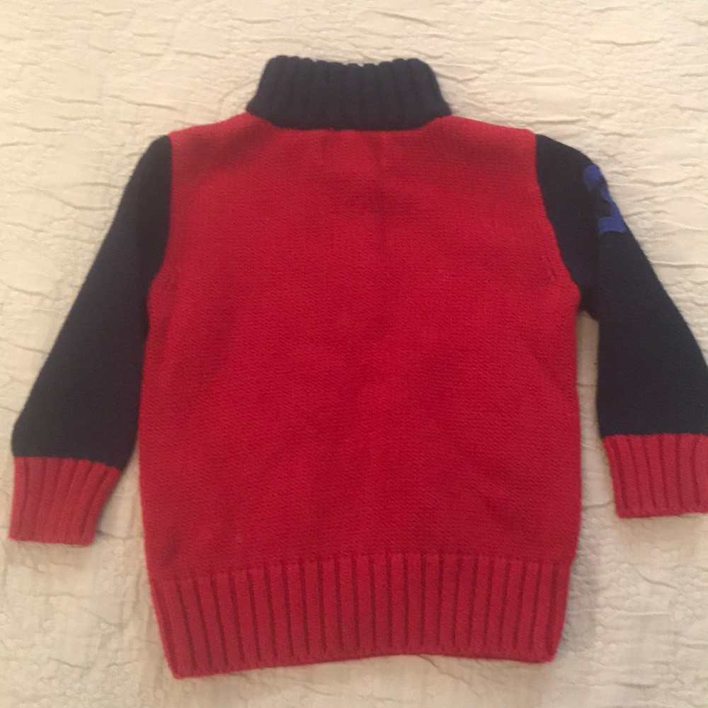 Ralph Lauren half zip sweater 24 months - Picture 5 of 5